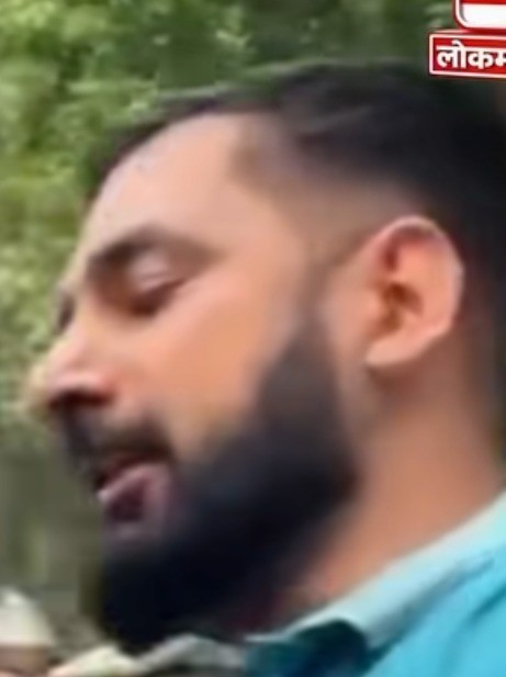 Flagged face